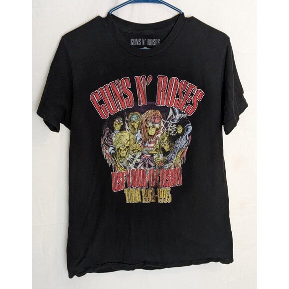 Guns N Roses Use Your Illusion Tour 1992-1993 Men's Shirt Size‎ Medium Band Tee - Picture 1 of 4
